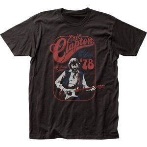 Eric Clapton Slowhand Tour Shirt – Vintage Rock and Roll Tee – Retro Classic 05